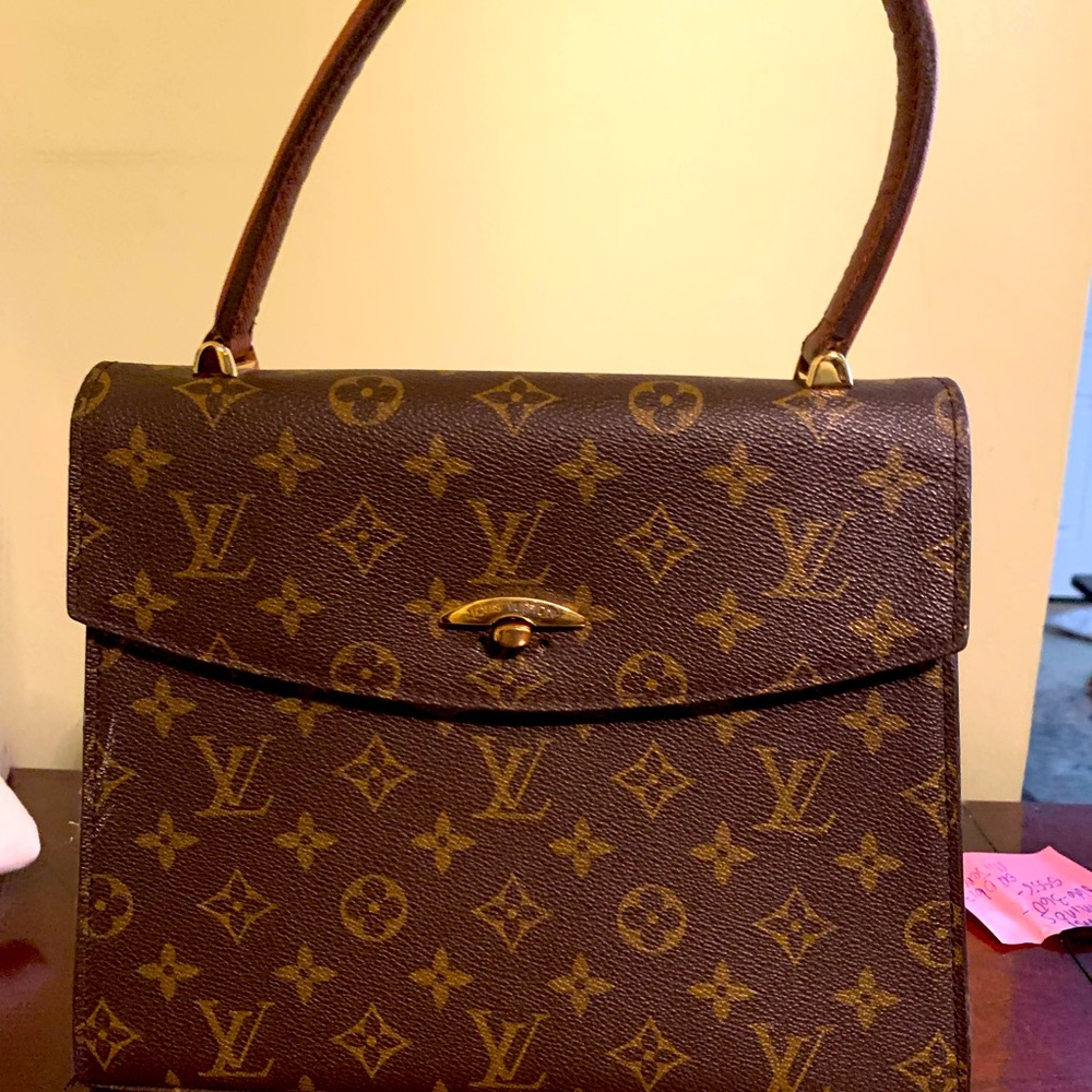 Louis Vuitton Vintage Monogram Malesherbes Bag- Rare Item